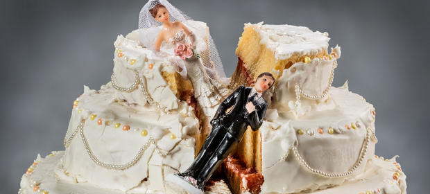 Căsătoriile care se încheie prin divorț durează în medie 14,5 ani în România