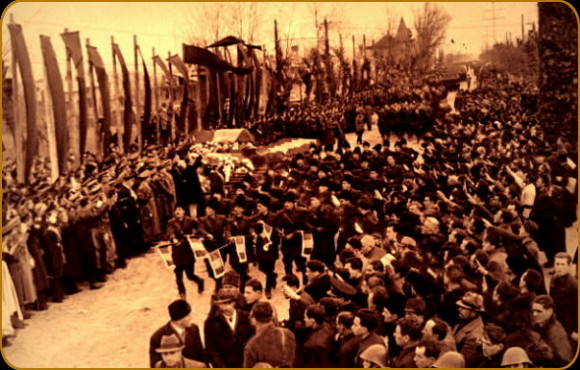 Reinhumarea Capitanului Miscarii Legionare Corneliu Zelea Codreanu 2 Miscarea Net