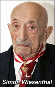 Simon Wiesenthal cu crucea de git!