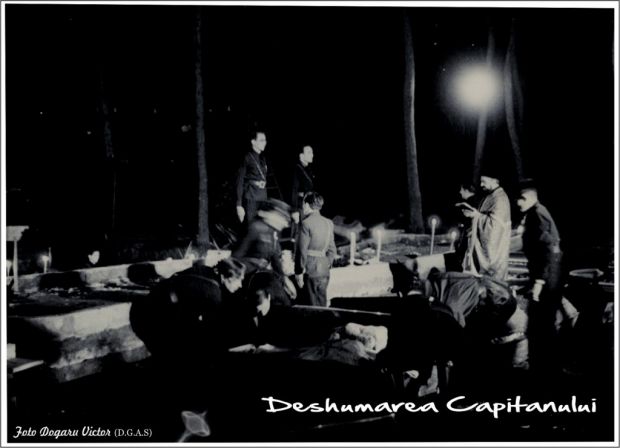 Deshumarea lui Corneliu Zelea Codreanu si a camarzilor sai de la Jilava Nov 1940 2