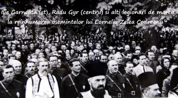 Ilie-Garneata-Radu-Gyr-si-alti-legionari-la-reinhumarea-Capitanului-Miscarii-Legionare-nov-1940-Civic-Media